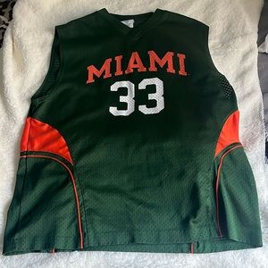 Vintage Miami Hurricanes Basketball Jersey
